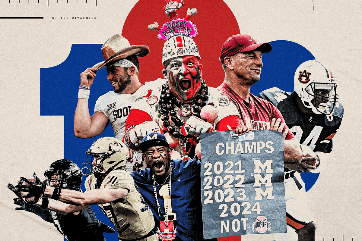 nickdaschel's tweet card. Rivalries form the backbone of college football. After months of research and debate, here's how the top 100 stack up.