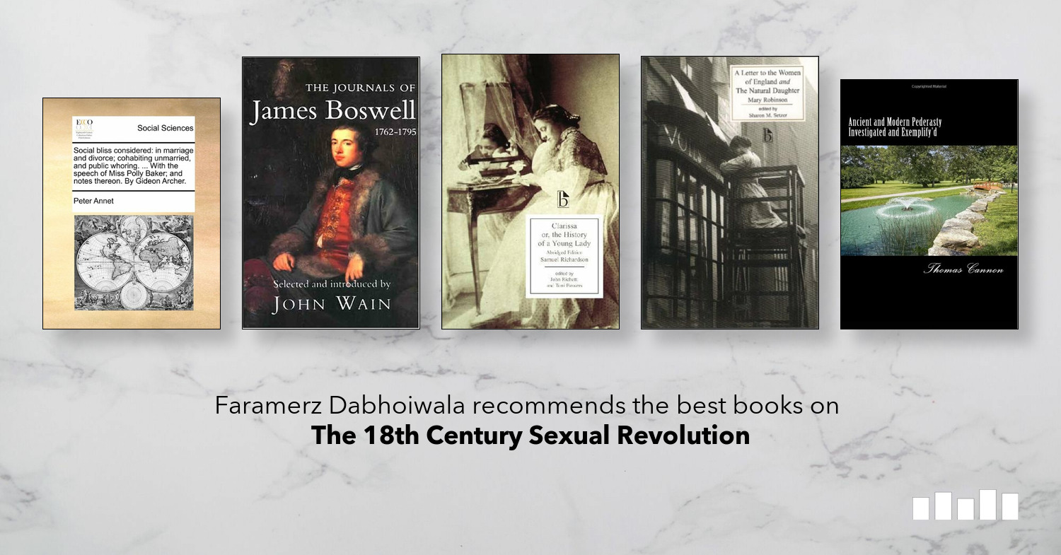 five_books's tweet card. The roots of our (generally) open attitude to sex lie not in the sixties but the 1760s, says the historian and author of The Origins of Sex, who explores this earlier sexual revolution through its...