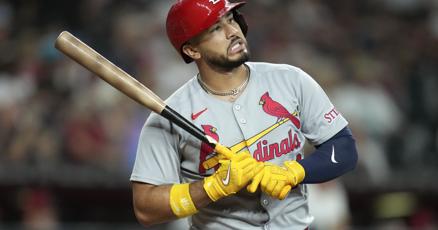 TheDanGuerrero's tweet card. The Cardinals’ unseized opportunity with the bases loaded and no outs in the fifth inning vs. the Diamondbacks held them back in a 5-3 loss on Sunday at Chase Field.