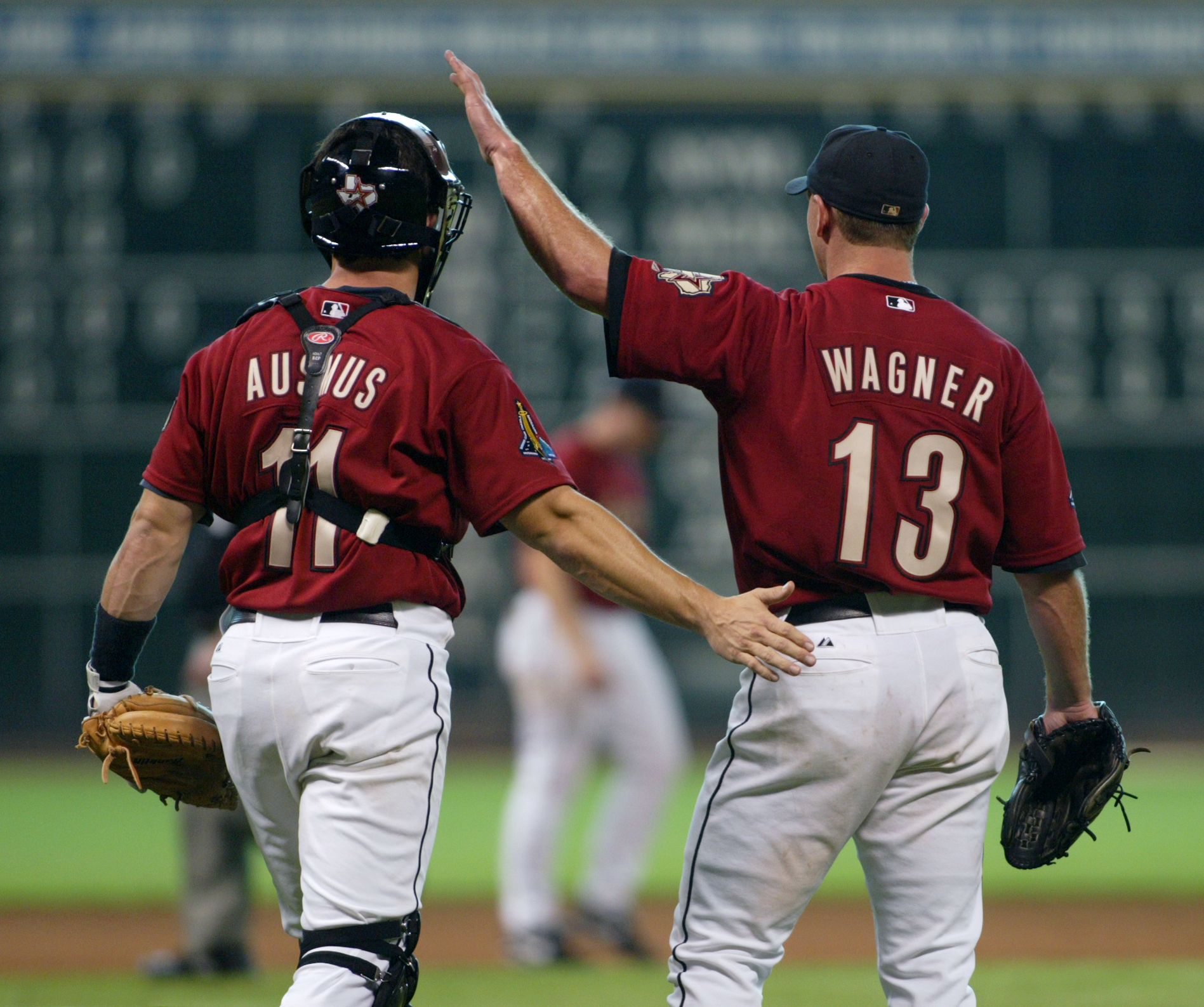 ChronAstros's tweet card. Billy Wagner worked with 10 different catchers during his time as the Astros' closer. As he enters the Hall of Fame, they reminisce on catching him.