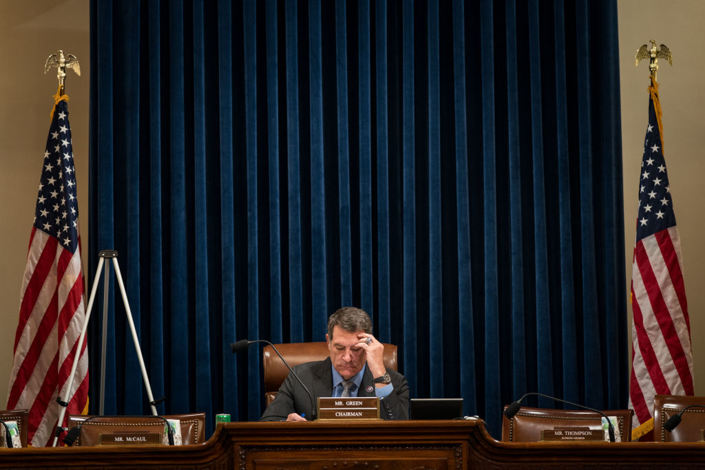 PunchbowlNews's tweet card. The House Republican Steering Committee will meet tonight to pick the next Homeland Security Committee chair to succeed Rep. Mark Green.