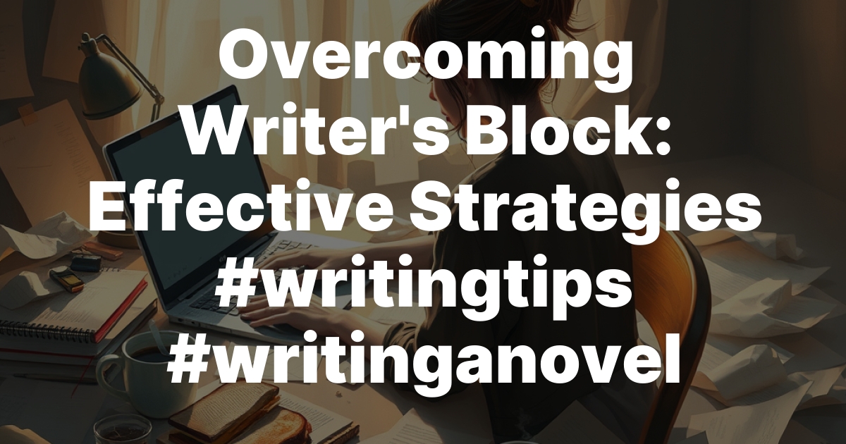 AlisonW_Editor's tweet card. Struggling with writer's block? Discover creative strategies to overcome it and unleash your writing potential today!