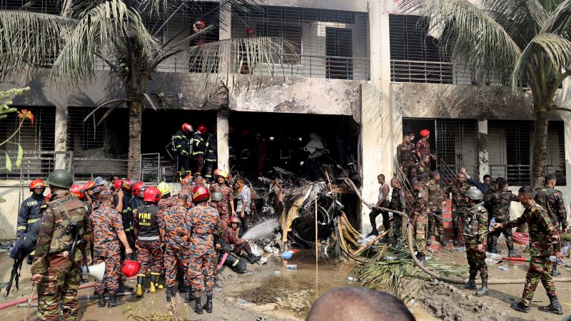 cnnasiapr's tweet card. (CNN) – A Bangladesh Air Force jet crashed into a college in the capital Dhaka on Monday, killing at least 19 people, according to emergency officials, in the country’s deadliest air crash in recent...