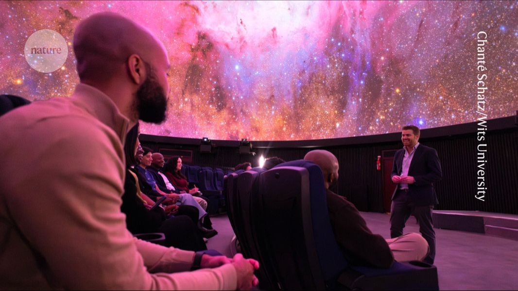 KendallSciWrite's tweet card. Nature - Roger Deane has seen the investment in astronomy on the continent pay off both in his own career and with more young scientists joining the field.