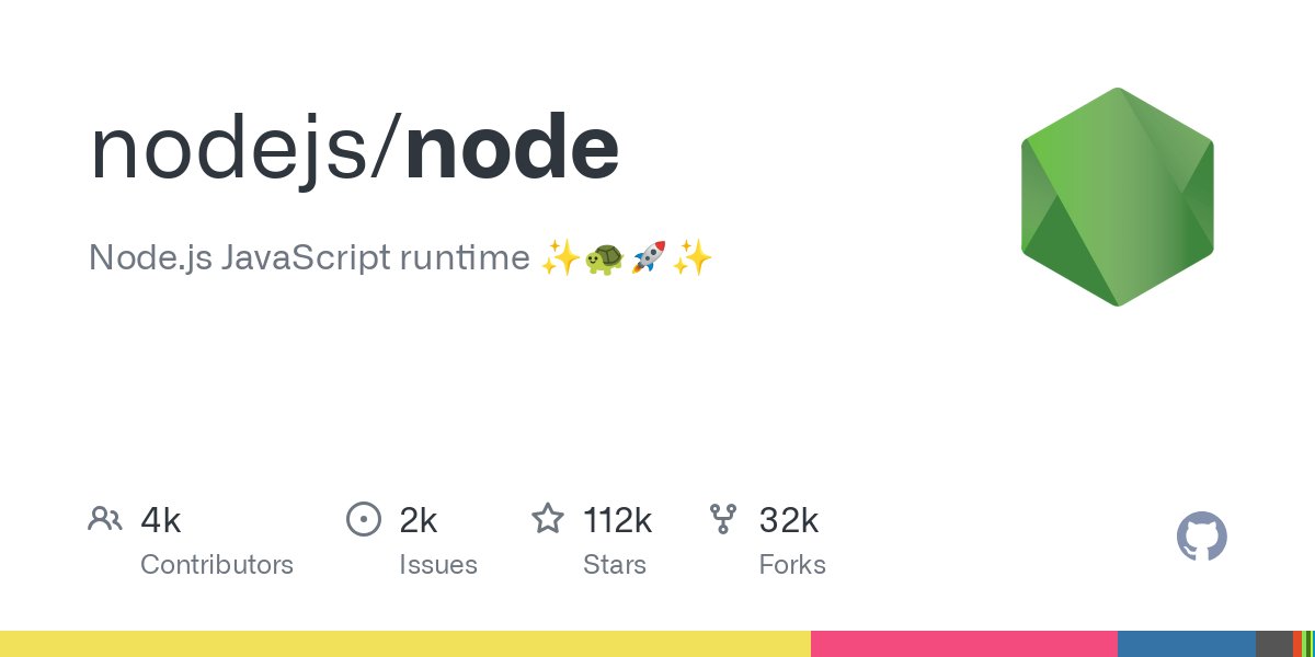 kettanaito's tweet card. Node.js JavaScript runtime ✨🐢🚀✨. Contribute to nodejs/node development by creating an account on GitHub.
