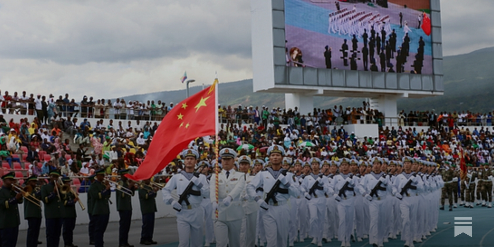 shahpas's tweet card. 🇨🇳 A forward presence can open many doors but the PLA base in Djibouti remains very small