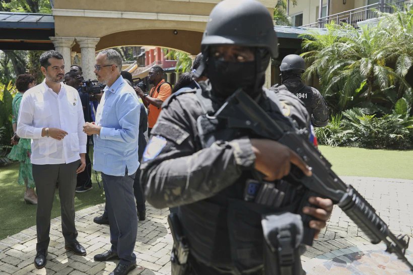 Crux's tweet card. More than 3,000 people were killed in Haiti during the first six months of this year, according to the Office of the United Nations High Commissioner for Human Rights.