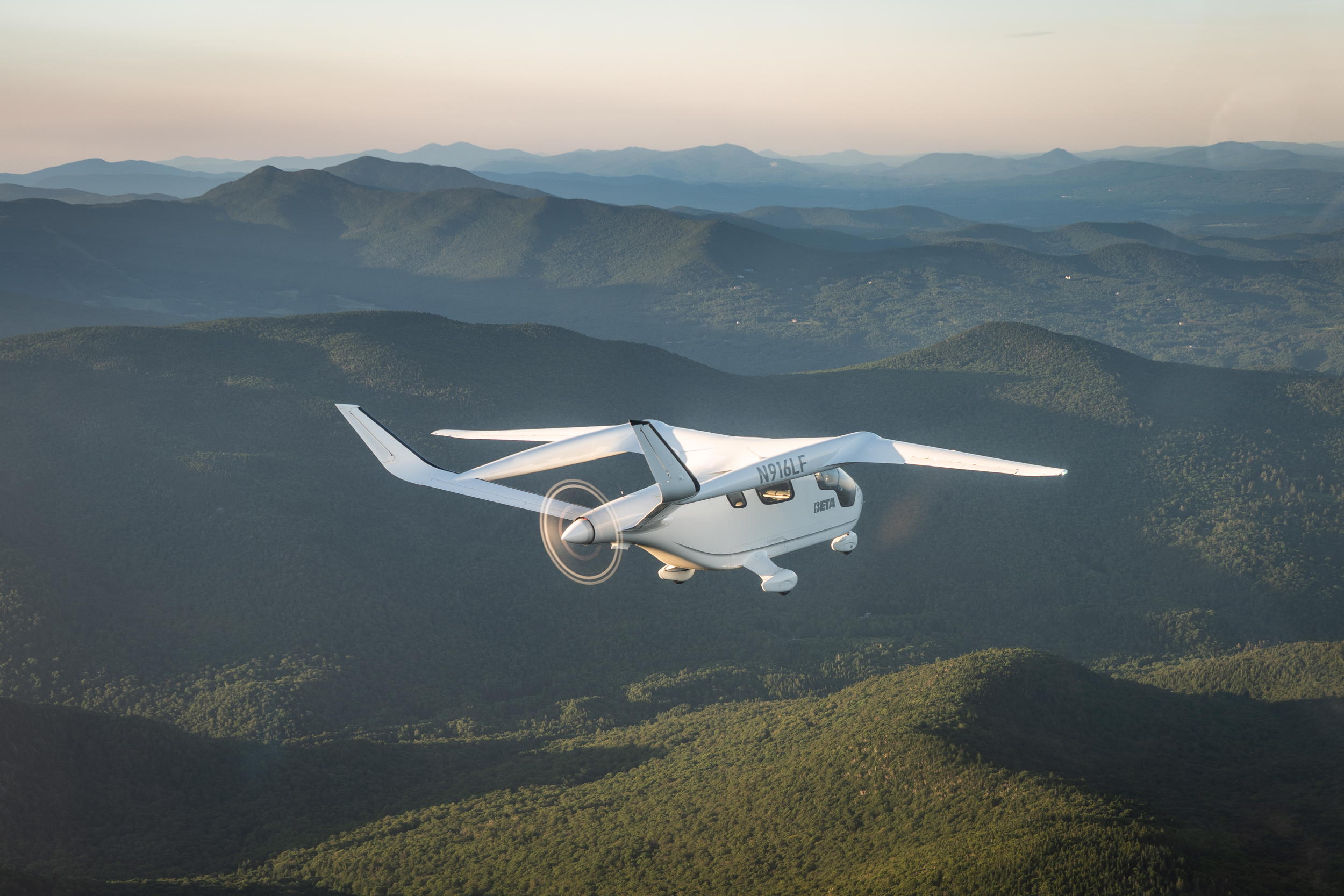 theaircurrent's tweet card. eVTOL developer worked with Hartzell on first FAA-certified prop for an electric aircraft