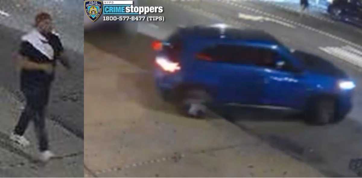 amNewYork's tweet card. Police in the Bronx are on the hunt for the maniac who rammed into three people with his SUV following an argument early on Sunday morning.