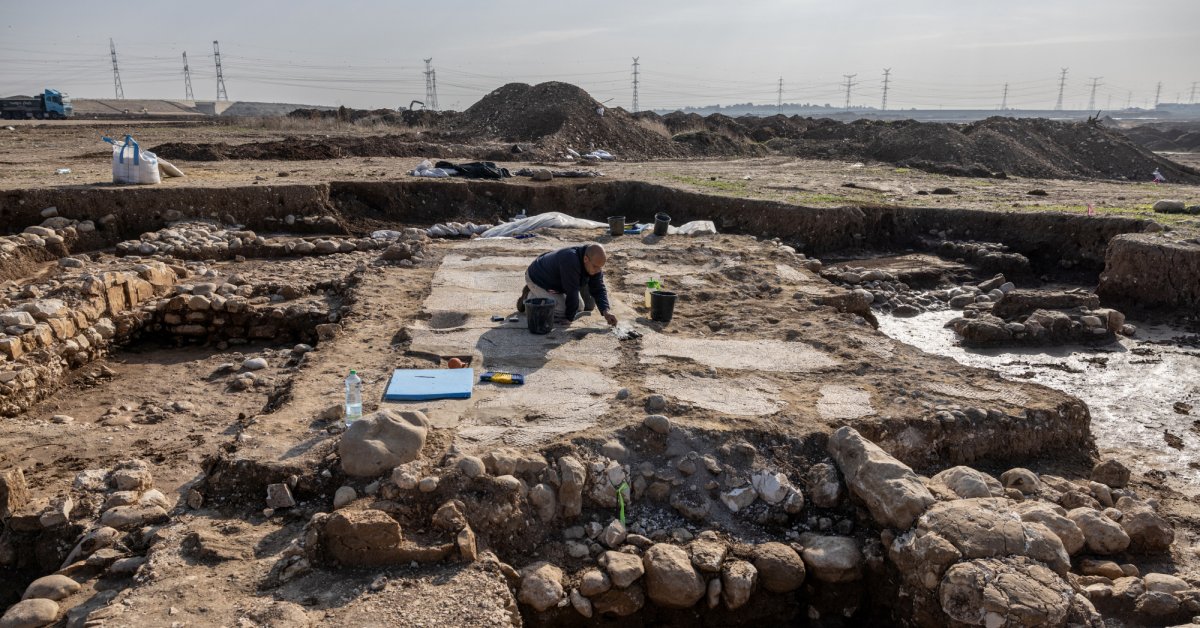 CTmagazine's tweet card. Israel-Iran conflict stalled excavation efforts, forcing international teams to flee.