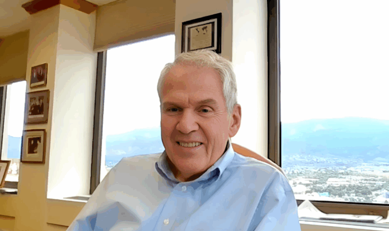 GivingReview's tweet card. The real-estate developer, activist, and civic builder talks to Michael E. Hartmann about the idea of time limits on foundations, as well as his and his wife’s own donor intent—and the worth of the...