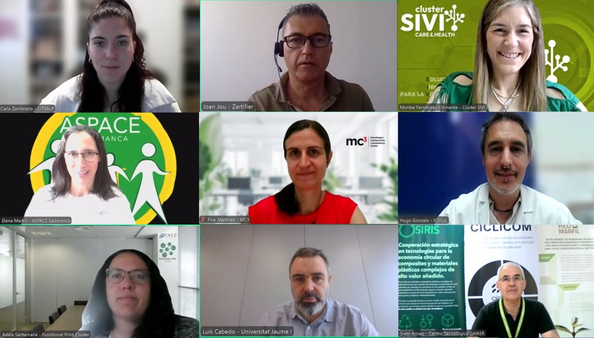 clustersivi's tweet card. El Centro Español de Plásticos (CEP) celebró un evento online donde el proyecto PLAIISENS fue presentado como caso de éxito.
