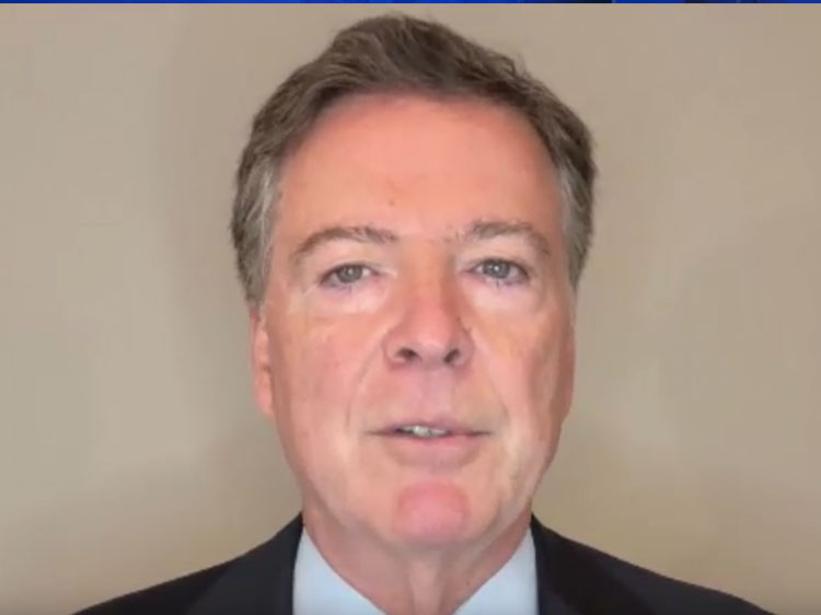 rcpvideo's tweet card. Former FBI Director James Comey offered his first comment on the firing of his daughter Maureen as a federal prosecutor in the Mannhattan U.S. Attorney's office, Sunday evening on his Substack. Comey...