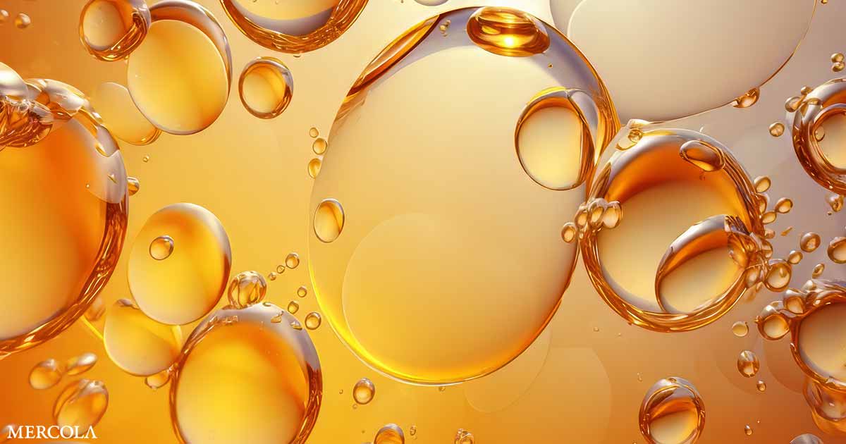 mercola's tweet card. Linoleic acid, an omega-6 polyunsaturated fat found in vegetable oils, builds up in your tissues over time and interferes with key biological functions.