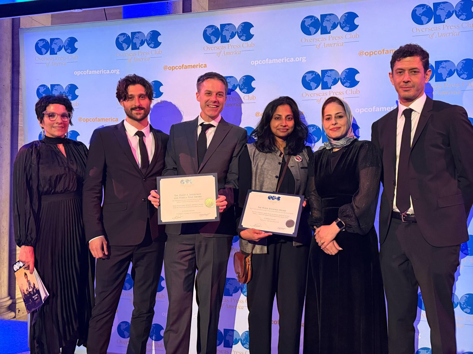 AlJazeera's tweet card. Two documentaries from Al Jazeera English's Fault Lines’ team have been named winners of the 86th Annual Overseas Press Club of America Awards.