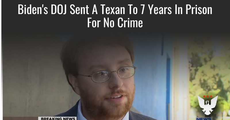 themikeshirley's tweet card. A Texas political consultant received more than seven years in prison for legal contract work. That should alarm us all.