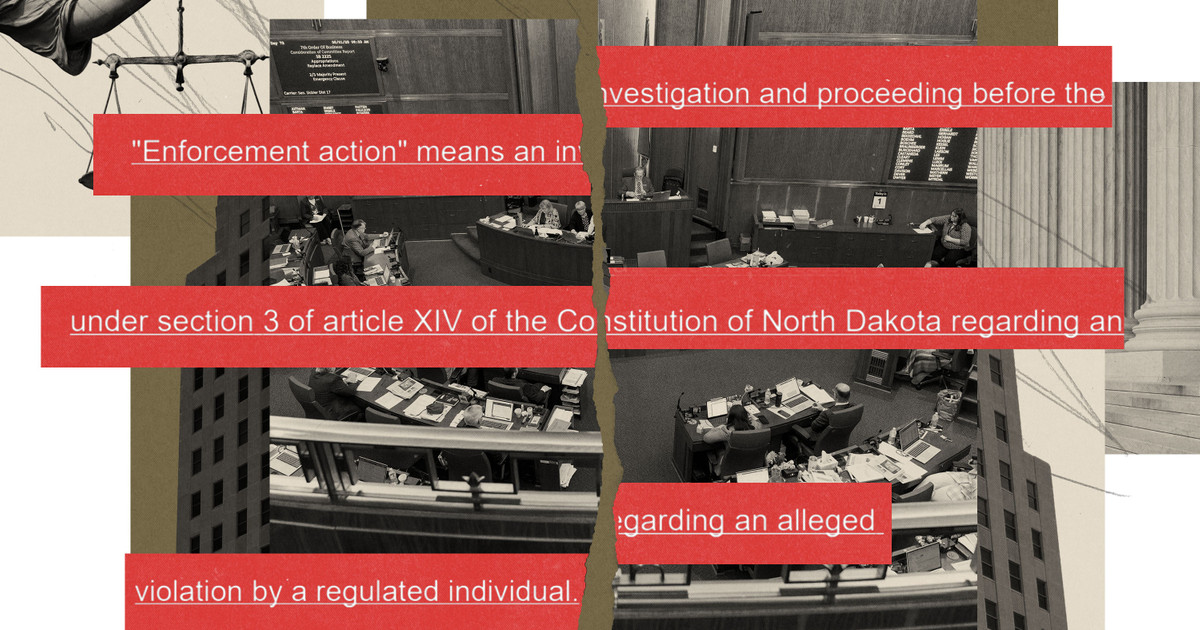 smmills1960's tweet card. Voters created an ethics watchdog agency seven years ago. But officials keep pushing to weaken it, even as North Dakotans are filing a record number of complaints.