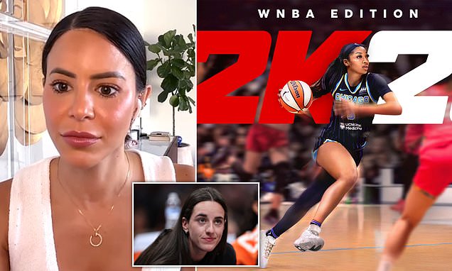 Daily_MailUS's tweet card. Angel Reese's presence on the cover of a popular video game continues to fuel uproar among her critics and fans of her WNBA rival, Caitlin Clark. Now conservative podcasters are jumping in.