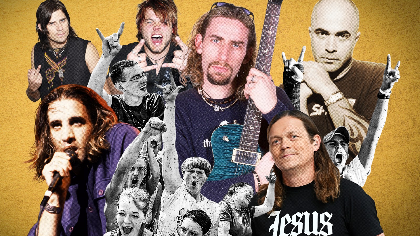 SeanWoods12's tweet card. Bands like Creed, Nickelback, and Hinder used to get made fun of, but a 2000s revival has made them more beloved than ever.