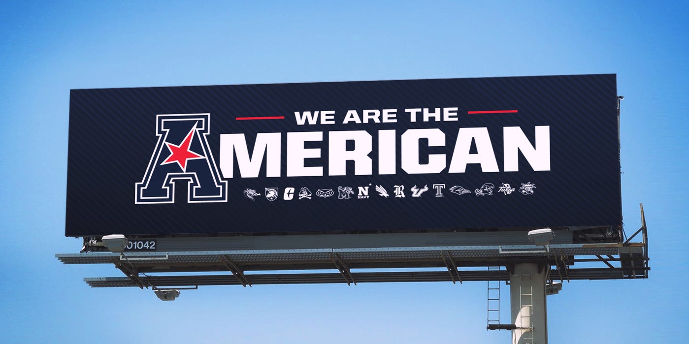DanWolken's tweet card. The AAC was often confused in search engines queries with the ACC. It will now simply be called the American Conference and includes Army and Navy.