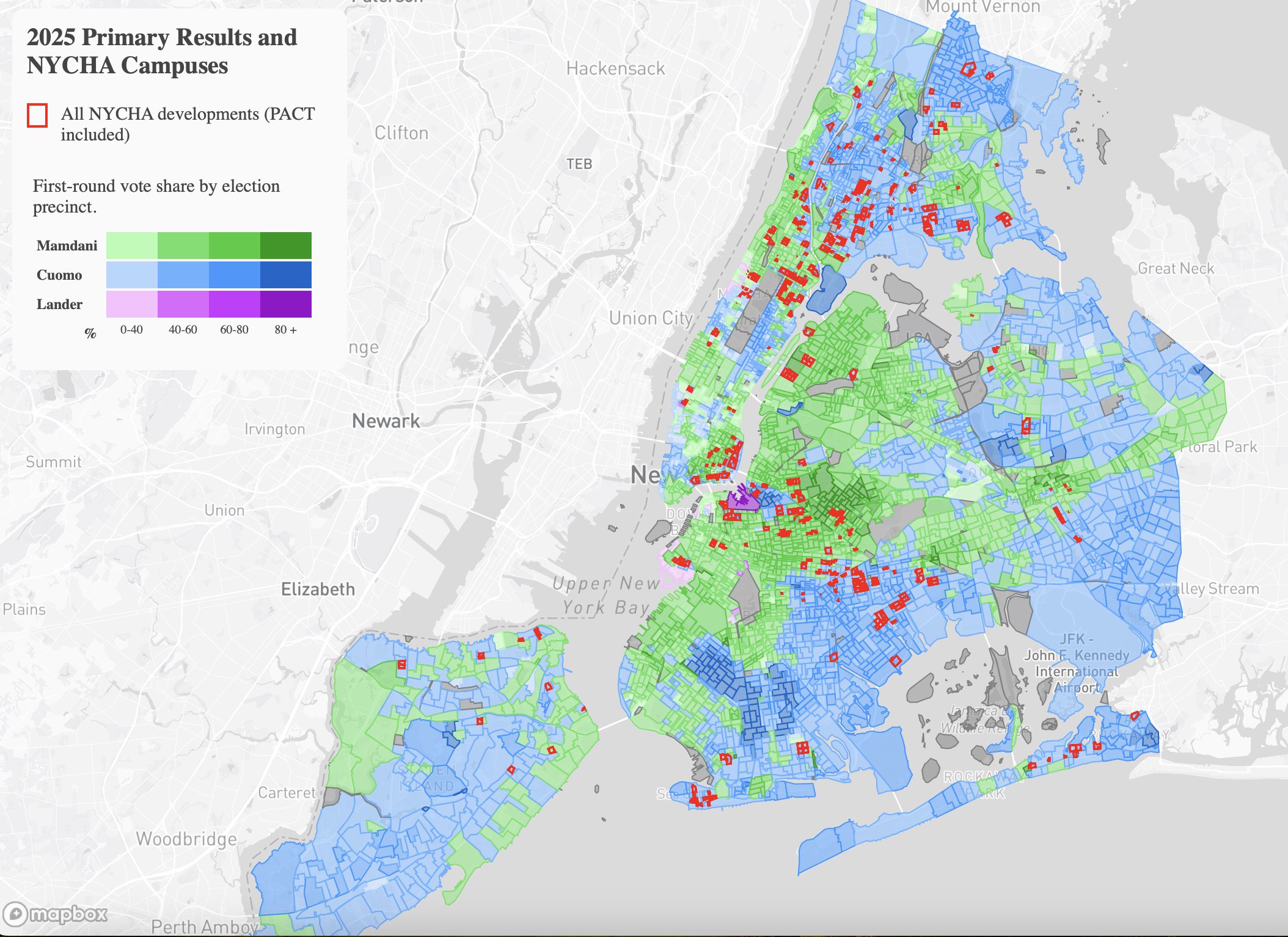 CityLimitsNews's tweet card. Among the usually moderate public housing voters who helped power Eric Adams to the mayoralty, Zohran Mamdani outperformed expectations.