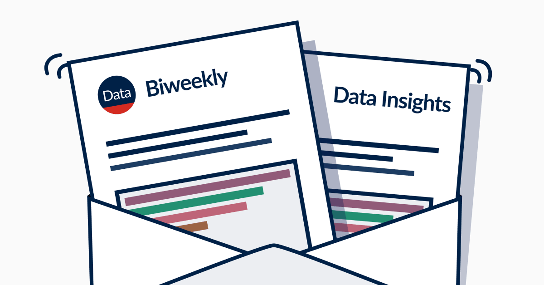 MaxCRoser's tweet card. We send two regular newsletters so our readers can stay up to date on our work: data insights and a biweekly digest.