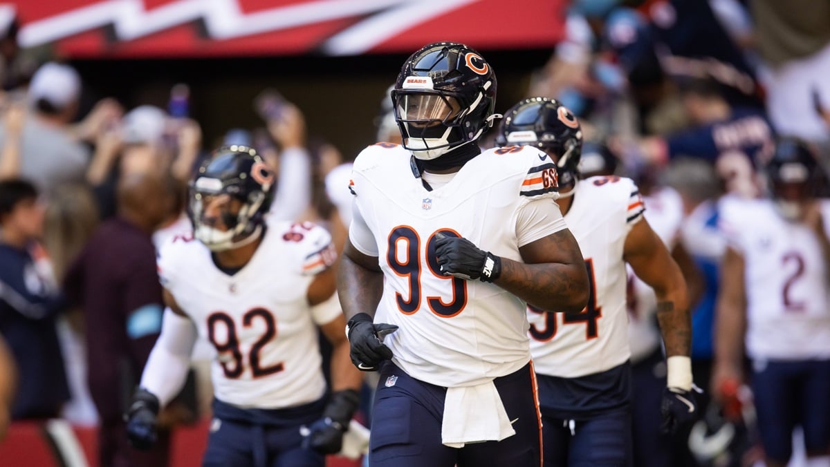 NickStiglic's tweet card. The Chicago Bears have plenty of big-name veterans on their defensive line, but none of them appear to be the true leader of the group.