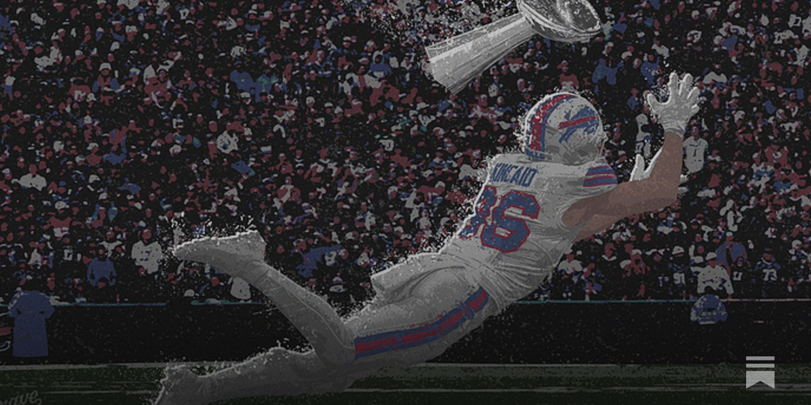 TyDunne's tweet card. He dropped the crucial fourth and 5 with a Super Bowl ticket on the line. It was painful. But then? The Buffalo Bills tight end wiped those tears away. "That's the moment you want," he tells Go Long.