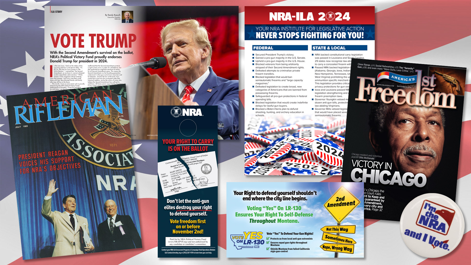 NRAA1F's tweet card. It has been an action-packed half century for the NRA Institute for Legislative Action.