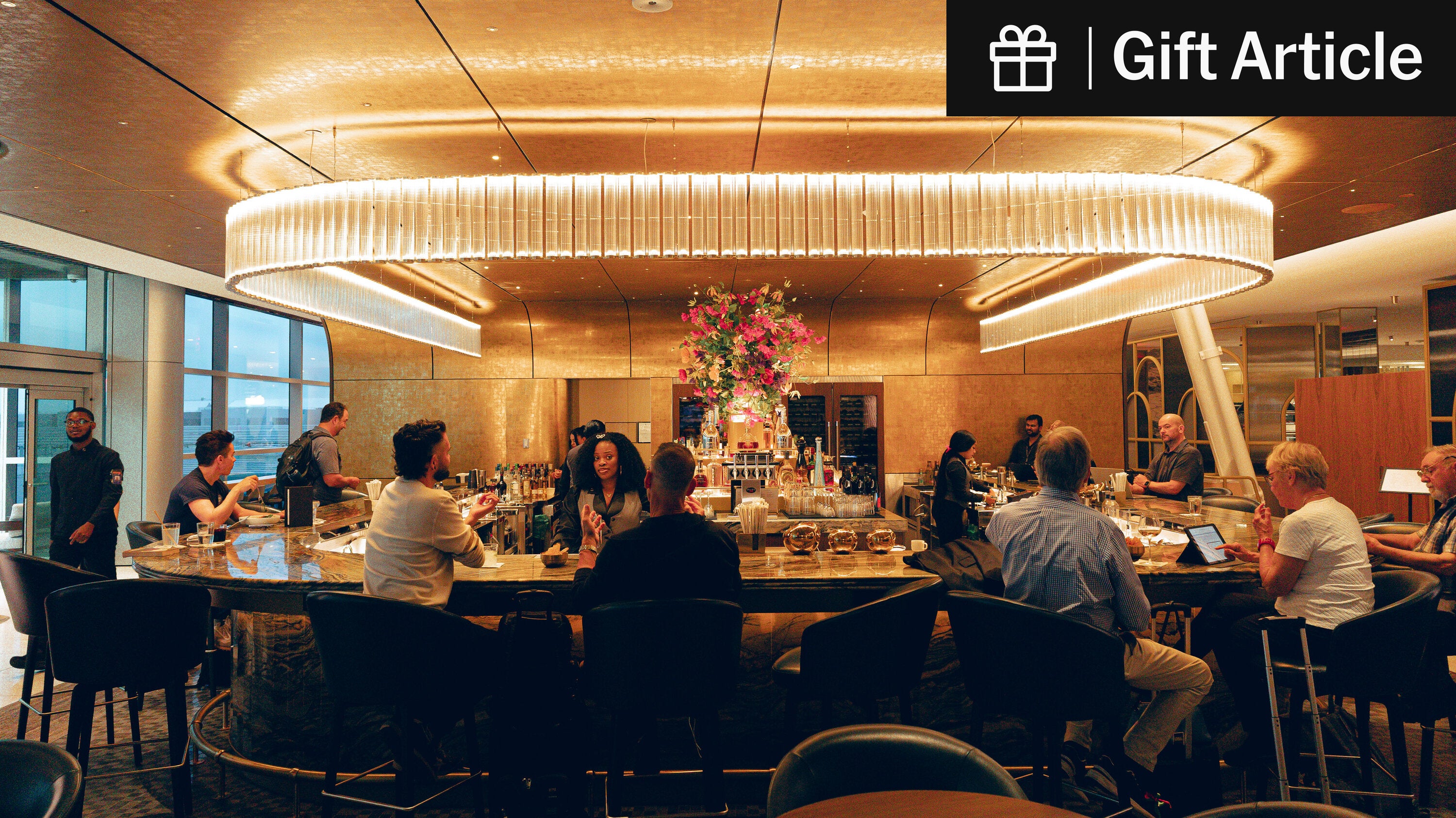 bencasselman's tweet card. In pursuit of well-heeled fliers, airlines and credit card companies are stocking their elite lounges with caviar, sushi bars and big-name chefs.