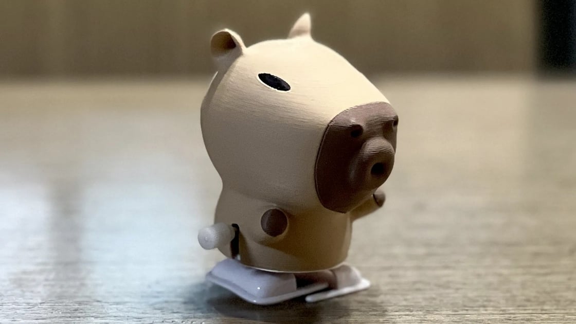 All3DP's tweet card. Let the capybaras march into your life with a simple Bambu Lab kit, a few hours of 3D printing, and lots of fun to be had!