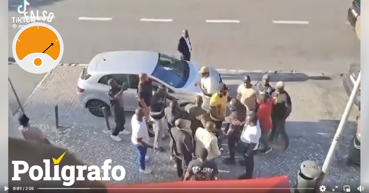 JornalPoligrafo's tweet card. "Os mesmo métodos que Samora Machel ordenou em 1977, quando mataram Ivo Fernandes, secretário da RENAMO em Portugal", acusa-se numa publicação com vídeo (que retrata o suposto incidente em Lisboa),...