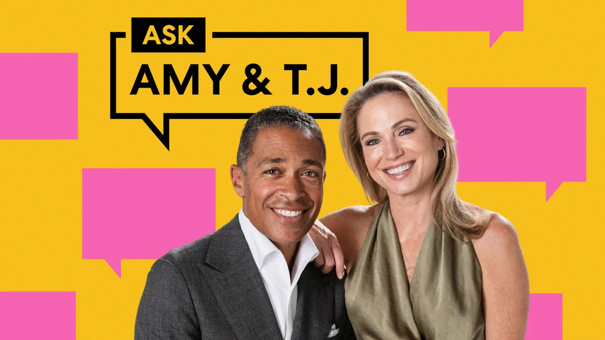 yahoolife's tweet card. Love is love! But can you really make it work when there's a 40-year age gap between you and your (much younger) partner? Amy Robach and T.J. Holmes weigh in.