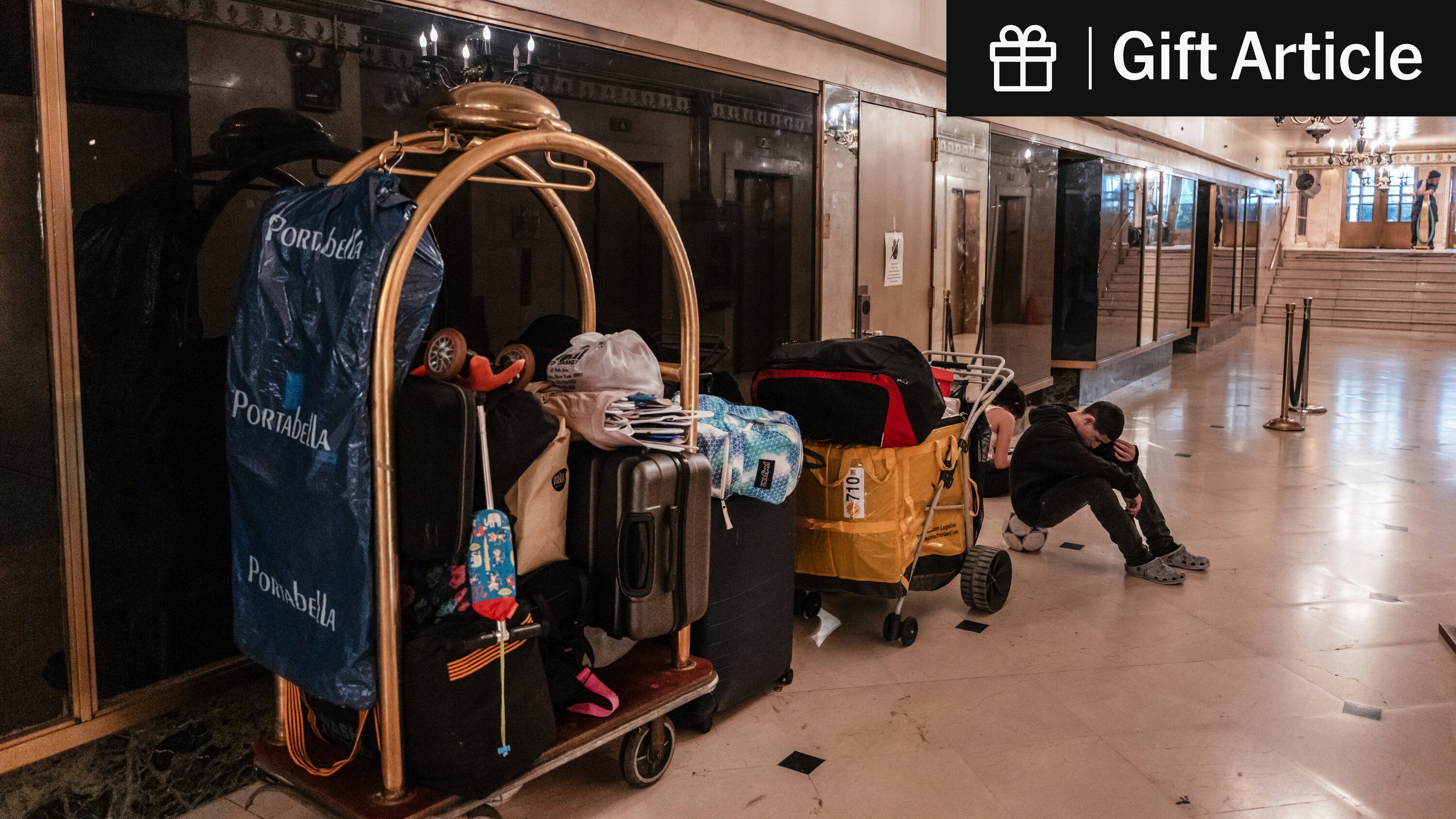luisferre's tweet card. The Midtown Manhattan hotel opened as a shelter in 2023. That mission has ended as border crossings plummet, slowing the flow of migrants.