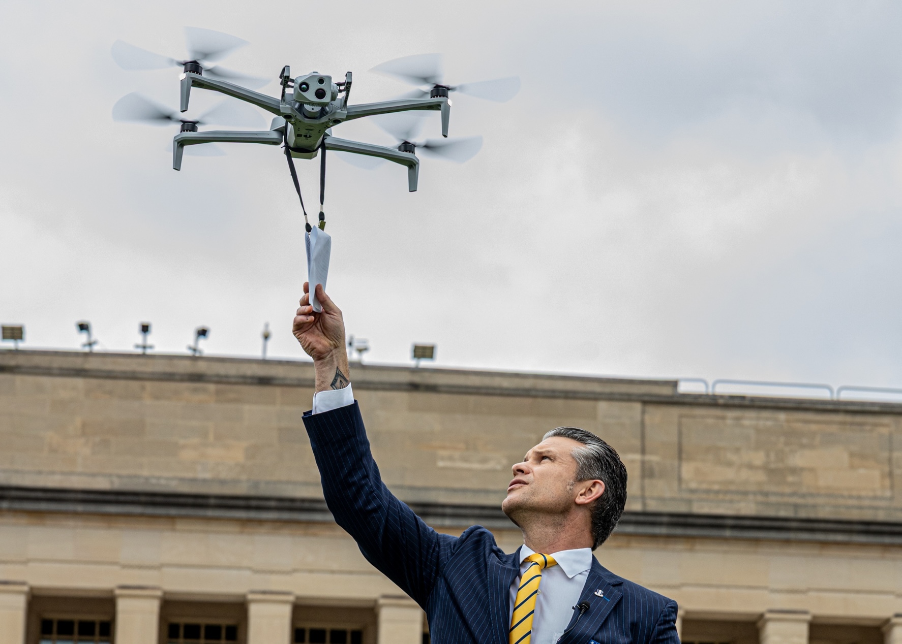 tectonicdefense's tweet card. Drones are having a moment. Last Thursday, Defense Secretary Pete Hegseth released a memo that the Pentagon would be making some big changes to the way it buys, uses, and trains with drones.  In true...