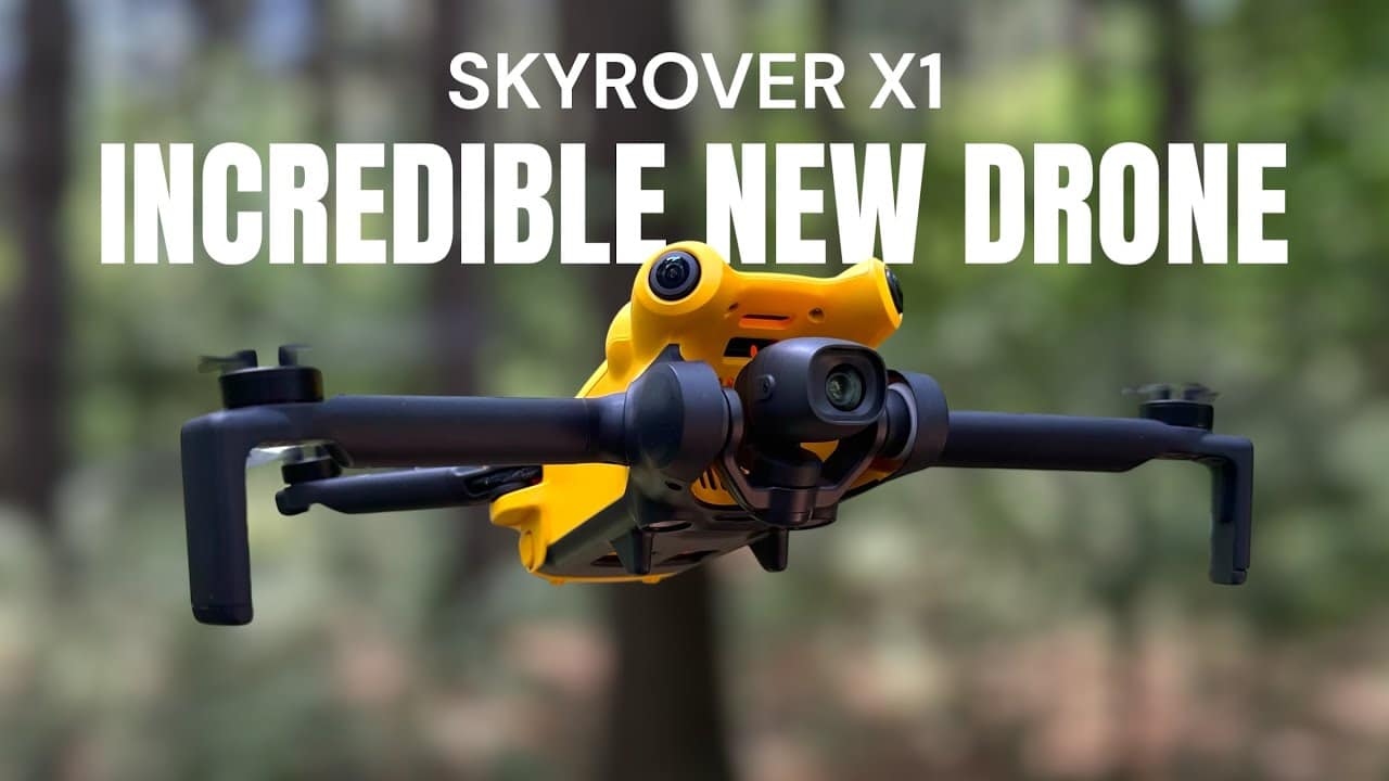 DroneXL1's tweet card. Good day, folks! Shawn here from Air Photography. Today, I’m excited to share a new drone entering the market: the SkyRover X1. The sub-250 g drone market is