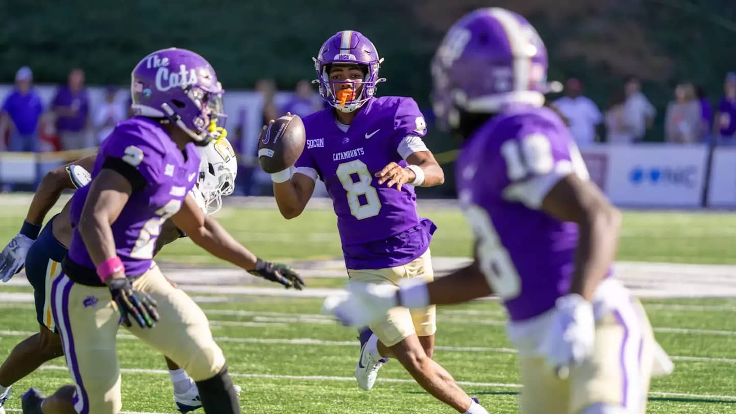 CatamountsFB's tweet card. The official 2025 SoCon football preview