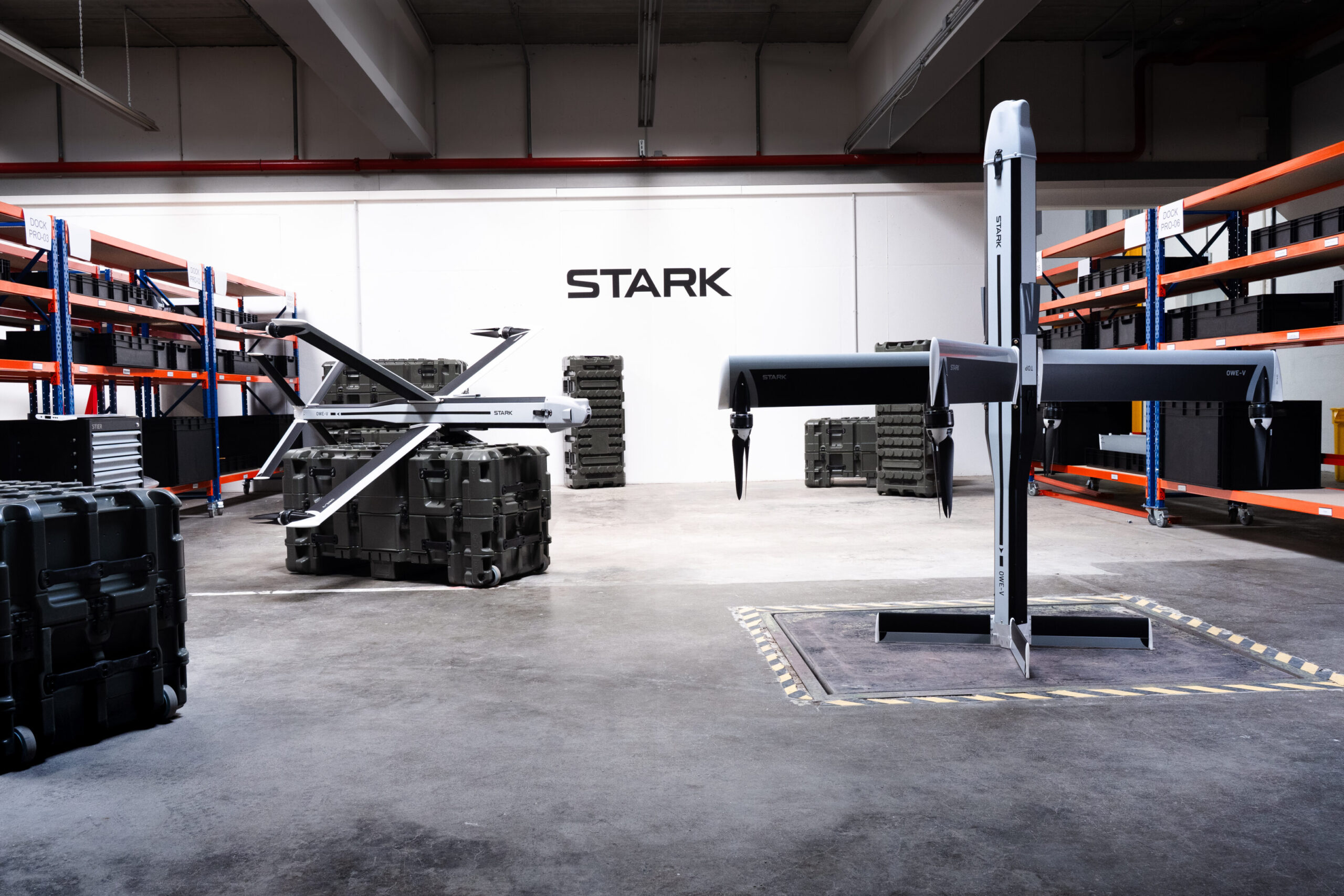 tectonicdefense's tweet card. It’s been a big week for Stark. Last Wednesday, the German drone company announced that it’s opening a 40,000 sq ft manufacturing facility in the UK, the company’s first site outside of Germany and...