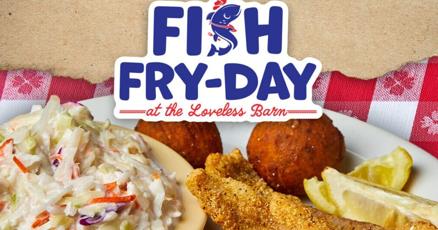 NashvilleScene's tweet card. Head out Highway 100 on Friday for catfish and all the fixins