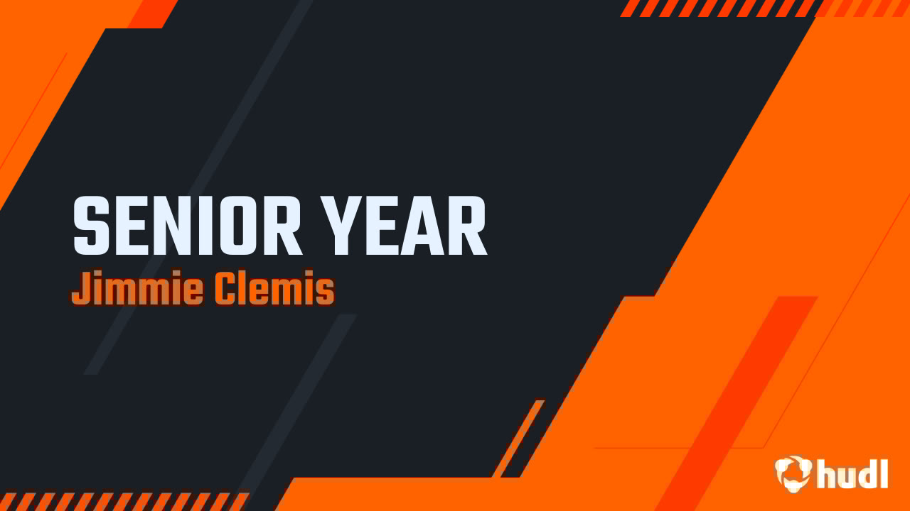 ClemisJimmie's tweet card. SENIOR YEAR