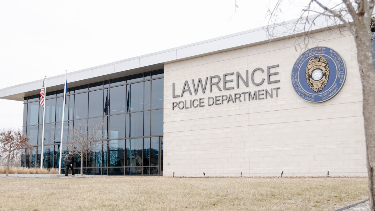 LawrenceKSTimes's tweet card. "We deserve public debate before we’re pulled into a nationwide experiment in pre-crime technology. And we deserve better than a surveillance rollout that hides behind the language of community...