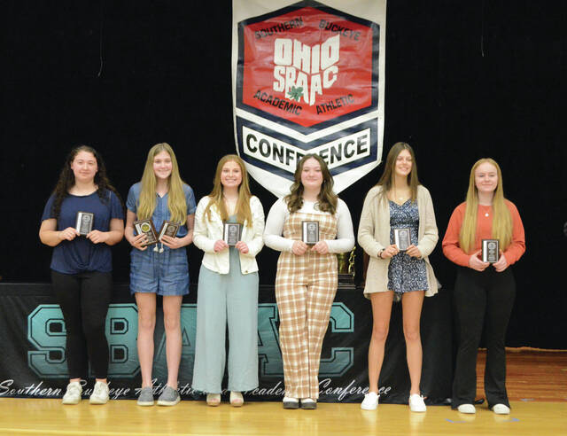 brown_press's tweet card. It was another exciting winter season of Southern Buckeye Athletic/Academic Conference high school girls bowling.
