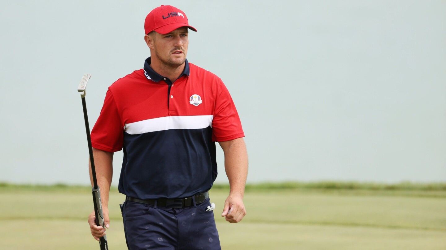 GolfCentral's tweet card. DeChambeau’s T-10 finish at Portrush impressed Bradley enough for Bradley to confirm to Sports Illustrated that DeChambeau will be among the 12 players on his squad.