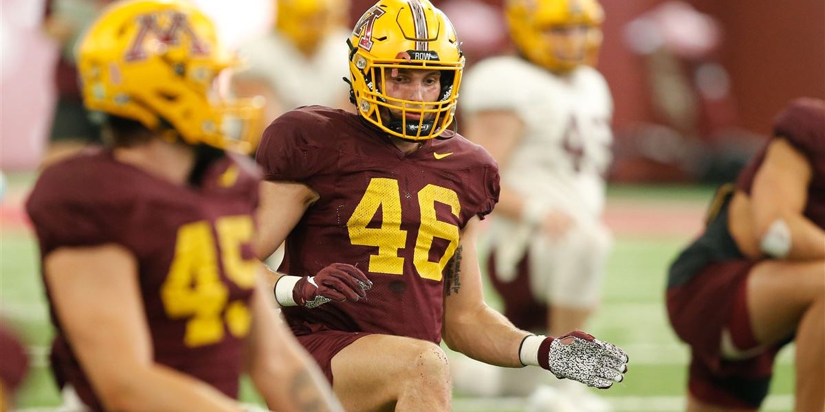 RyanJamesMN's tweet card. 6'3 250 pound defensive lineman Lucas Finnessy enters his 6th year with the Gopher program