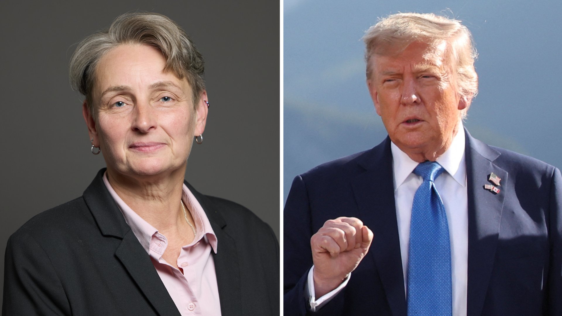 JoshuaFNichol's tweet card. Jarrow and Gateshead East MP Kate Osborne is "glad" that Donald Trump has been denied the chance to address Parliament during his state…