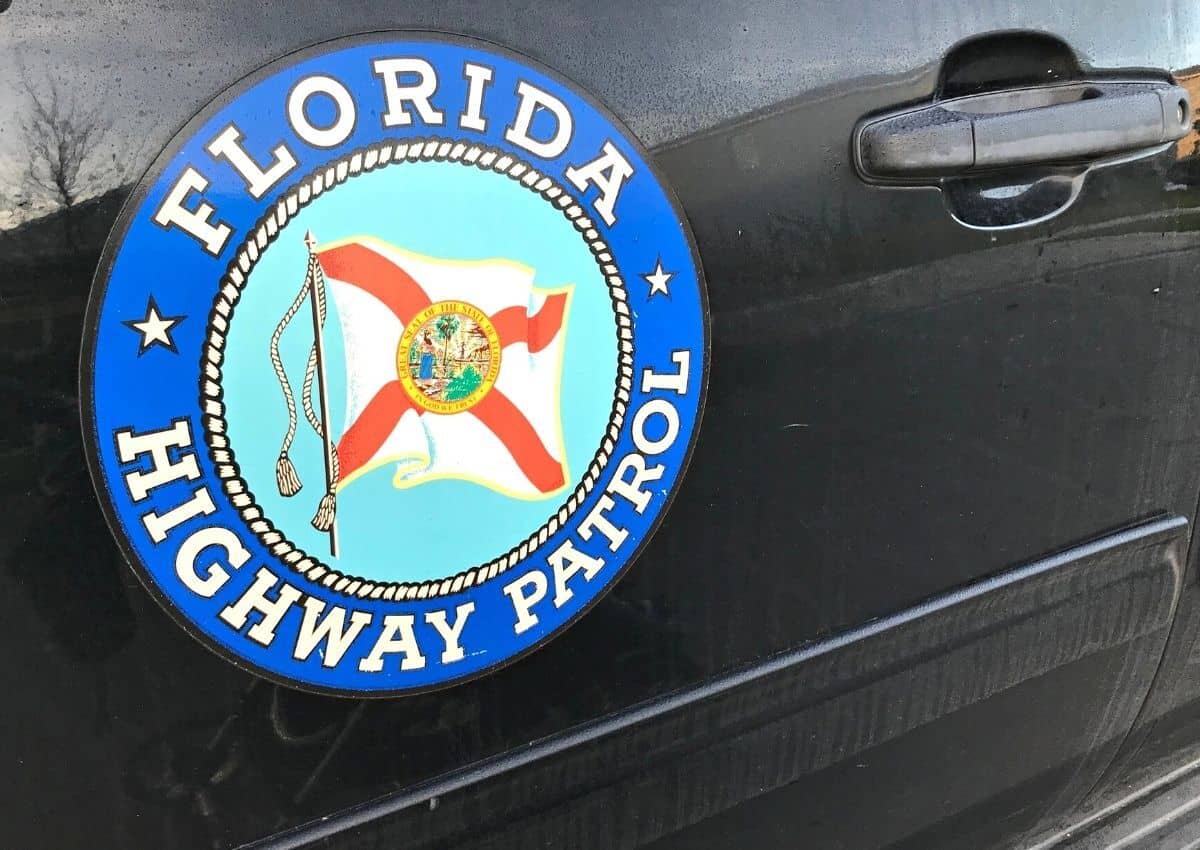 NewsGainesville's tweet card. Vehicle fails to negotiate turn, leaves road and collides with tree.