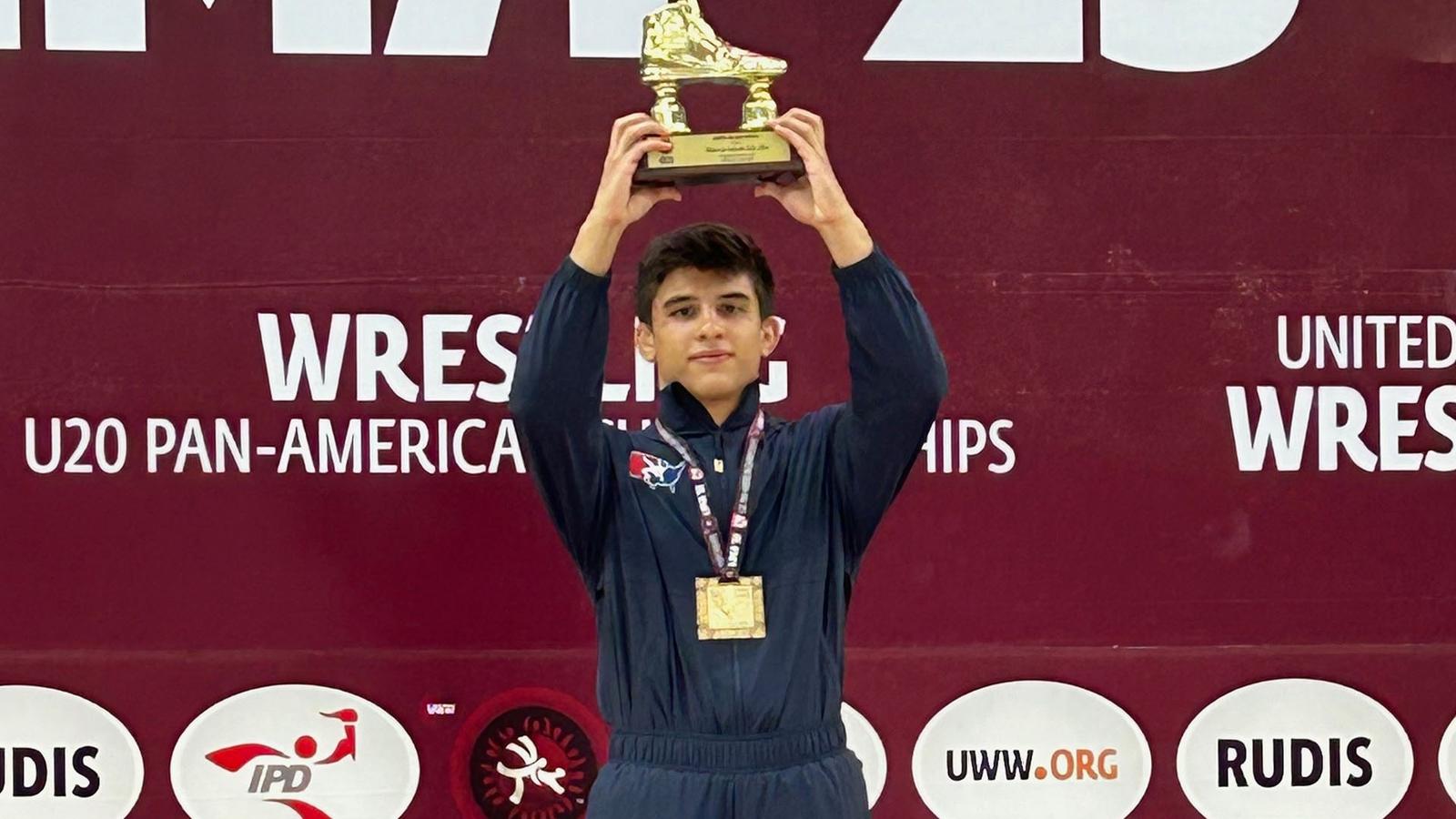 LehighMWREST's tweet card. Lehigh sophomore Luke Stanich won a gold medal at the U20 Pan-American Championships Saturday in Lima, Peru. Stanich went 4-0 competing at 65 kg with all fou...