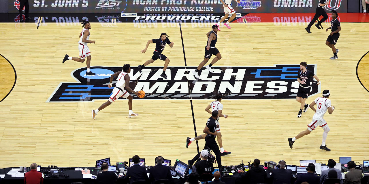 Bachscore's tweet card. The broadcast deal for the men’s basketball tournament doesn’t require CBS/Turner to pay more money for more teams. So the NCAA is offering beer, wine and other new sponsorships as sweeteners.
