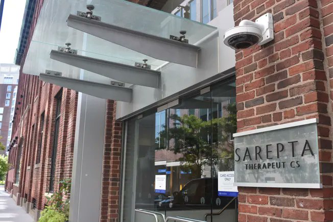 BioPharmaDive's tweet card. On a conference call, CEO Doug Ingram said the decision to cut 36% of the company's staff and halt several drug programs was essential to ensuring Sarepta's "long-term viability."