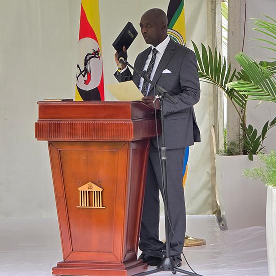 pepperdine's tweet card. In March, Khaukha was appointed as a judge of the High Court of Uganda, where he presides over civil and criminal cases, hears appeals, and ensures justice and human rights are upheld.